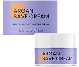 Парфумерія, косметика Захисний аргановий крем для брів та вій - Joly:Lab Argan Save Cream