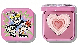 Парфумерія, косметика Мерехтливі рум'яна для обличчя - Sheglam x Powerpuff Girls Tough Love Shimmer Blush