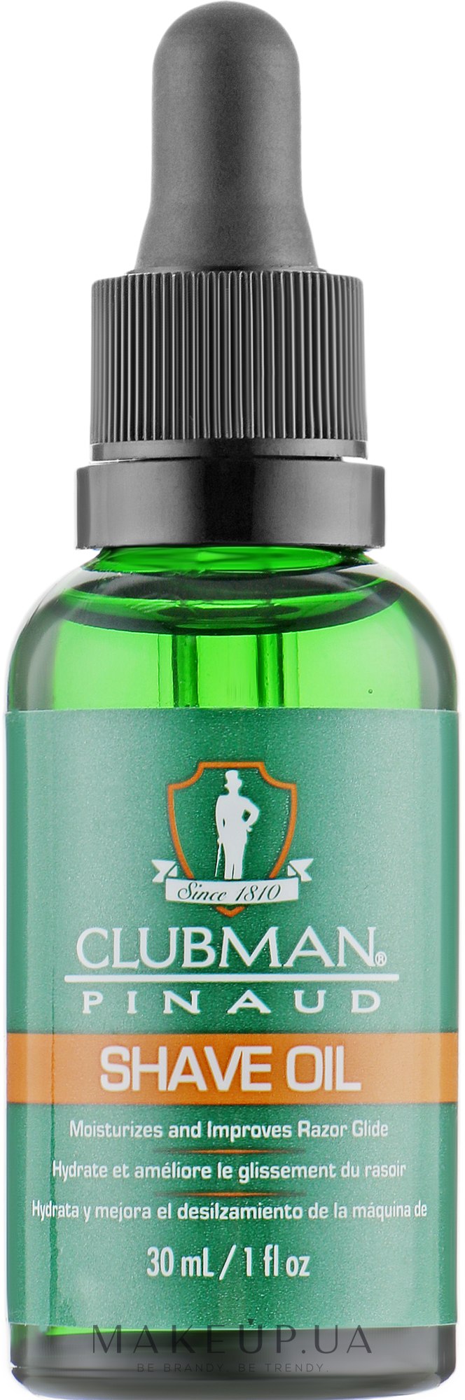 Натуральна олія для гоління  - Clubman Pinaud Shave Oil — фото 30ml