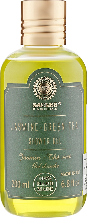 Гель для душу "Жасмин, зелений чай" - Saules Fabrika Shower Gel — фото N1