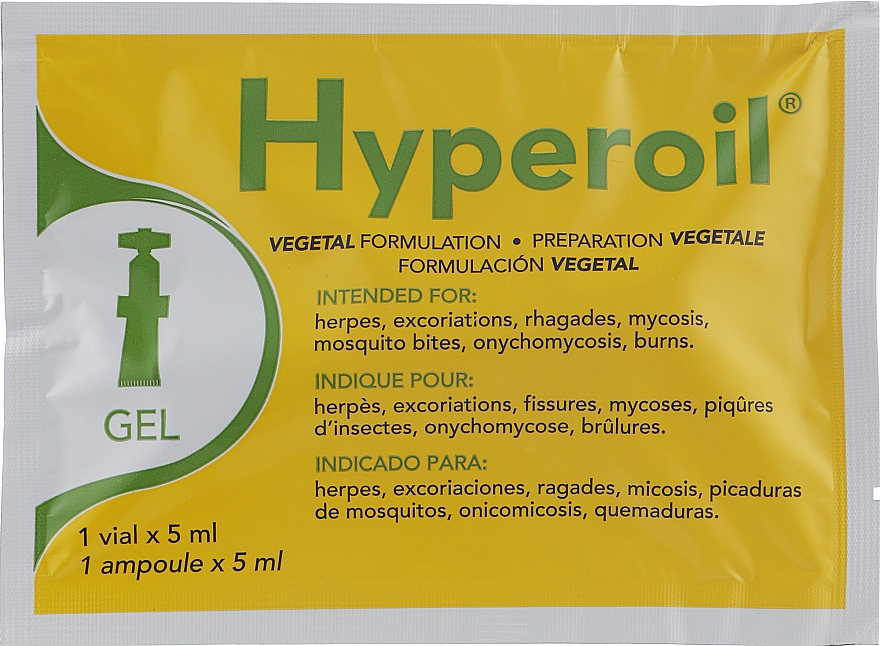 Багатофункціональний загоювальний гель - Hyperoil Wound Healing Treatment Gel — фото N1