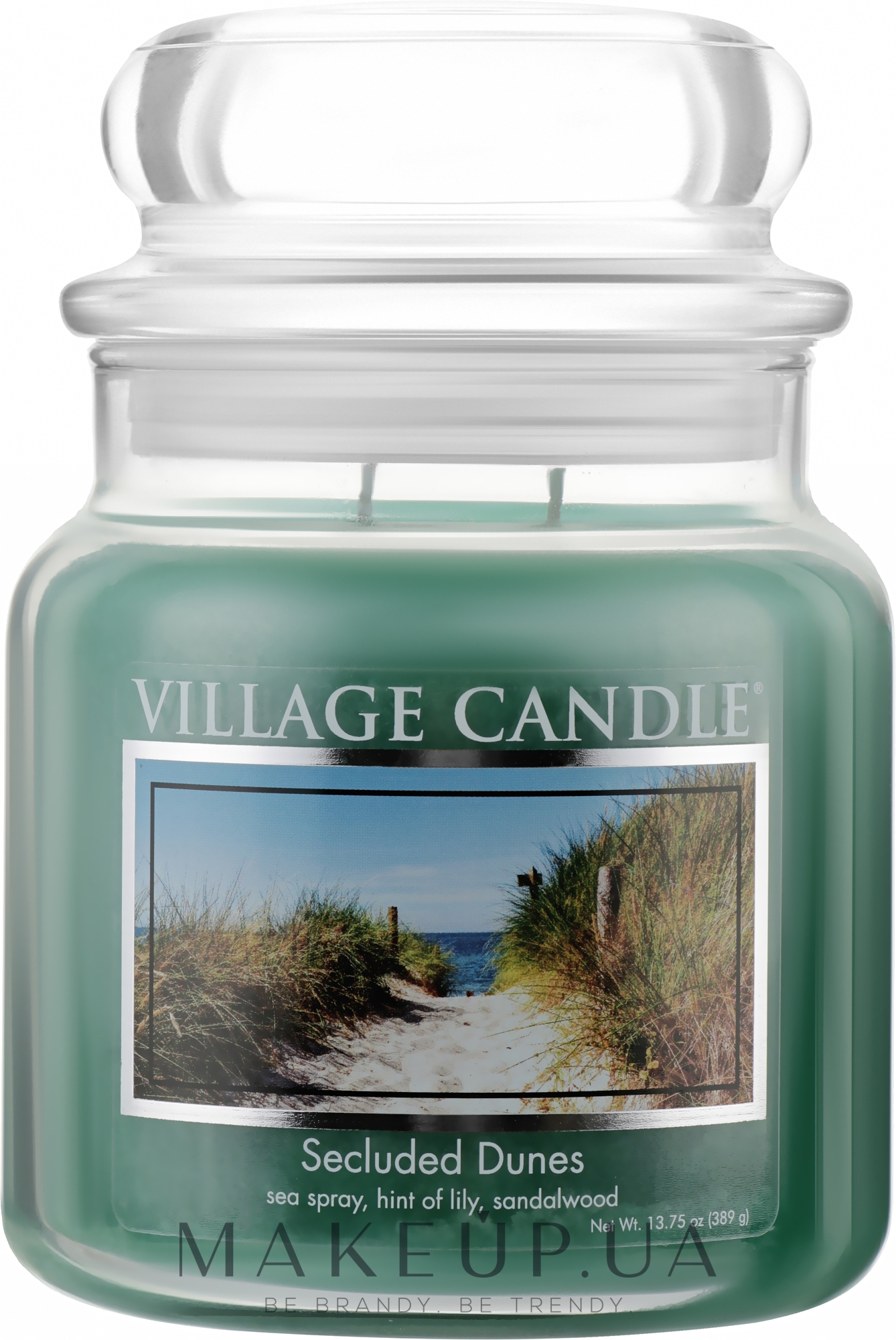 Ароматическая свеча в банке "Уединенные дюны" - Village Candle Secluded Dunes — фото 389g