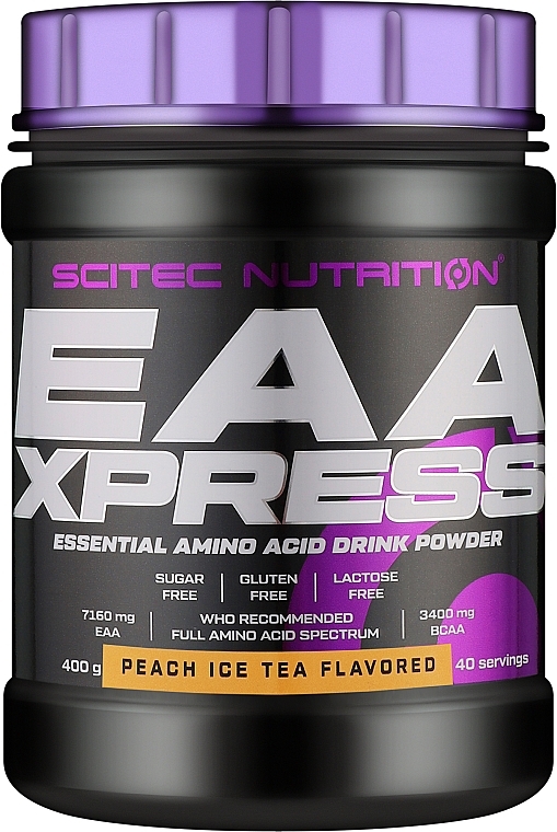 Амінокислоти - Scitec Nutrition EAA Xpress Peach Ice Tea — фото N1