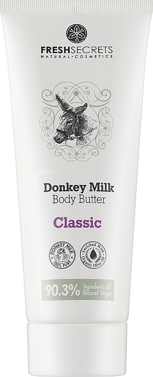 Олія для тіла "Classic" з ослячим молоком - Madis Fresh Secrets Body Butter — фото N1