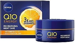 УЦЕНКА Ночной крем "Восстановление энергии" - NIVEA Q10 Energy Recharging Night Care * — фото N1