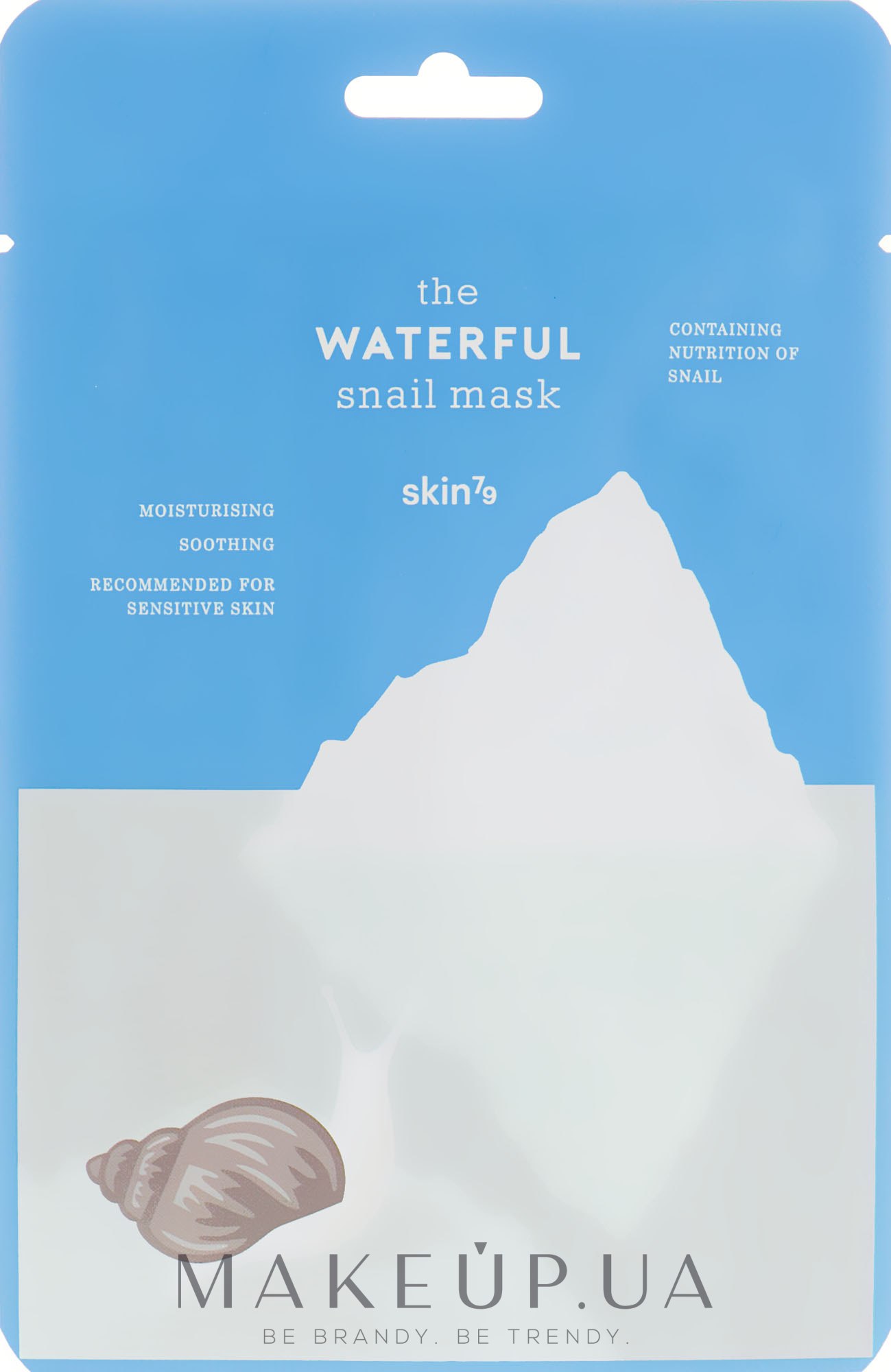 Увлажняющая и успокаивающая маска для лица - Skin79 The Waterful Snail Mask — фото 20ml