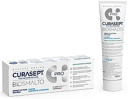 Мусс для зубов - Curaprox Curasept Biosmalto Impact Action Mousse Caries, Abrasion & Erosion Delicate Mint — фото N2