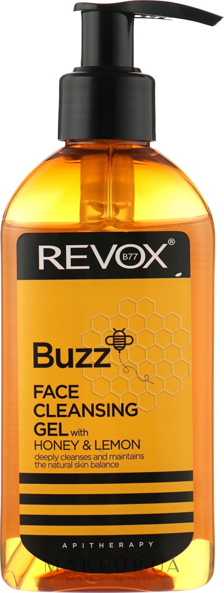 Очищающий гель для умывания лица с медом и лимоном - Revox B77 Buzz Face Cleansing Gel — фото 180ml