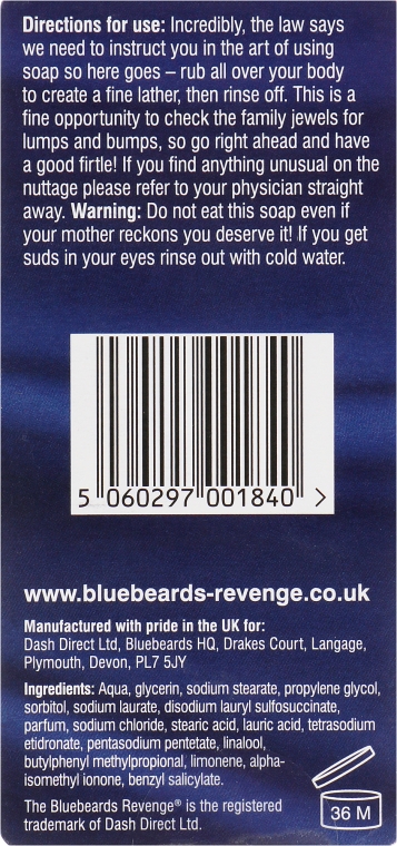 Мыло для тела - The Bluebeards Revenge Classic Ice Soap — фото N2