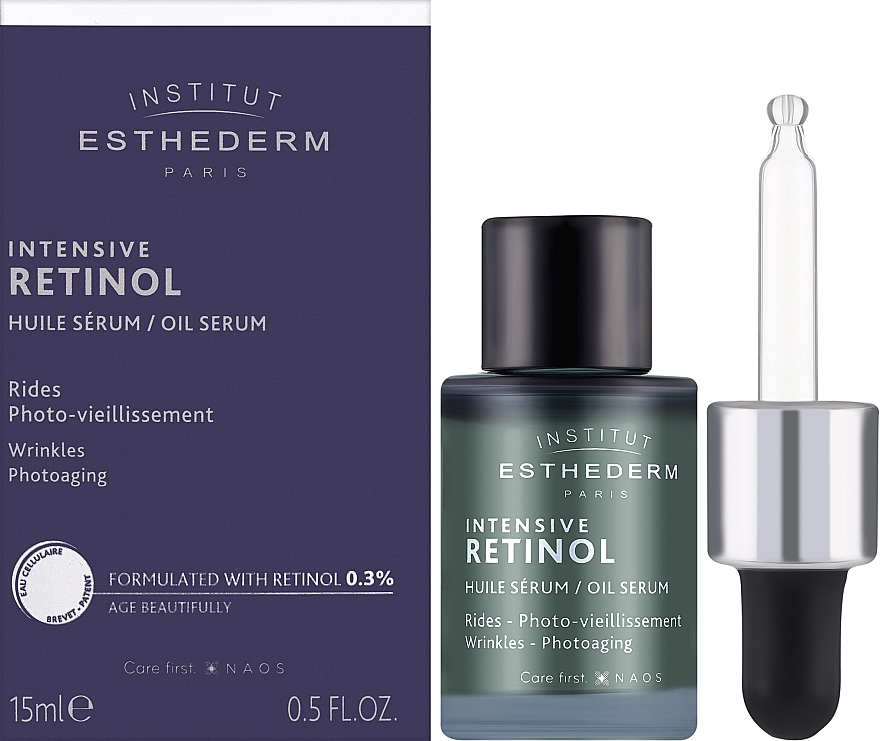 УЦЕНКА Сыворотка на основе витамина А - Institut Esthederm Intensive Retinol Oil Serum * — фото N2