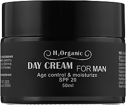 Духи, Парфюмерия, косметика Дневной крем для лица SPF20 - H2Organic Day Cream Age Control & Moisturize SPF20