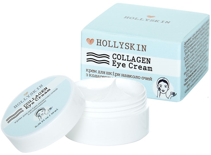 Крем для шкіри навколо очей з колагеном - Hollyskin Collagen Eye Cream — фото N1