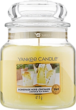 Ароматическая свеча - Yankee Candle Homemade Herb Lemonade — фото N3