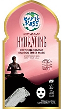 Увлажняющая маска для лица - Earth Kiss Miracle Clay Hydrating Bamboo Sheet Mask — фото N1