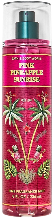 Парфюмированный спрей для тела "Розовый ананас на рассвете" - Bath & Body Works Pink Pineapple Sunrise Fine Fragrance Mist — фото N1