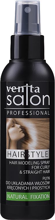 Спрей для фиксации волос с провитамином B5 - Venita Salon Professional Hair Modeling Spray with Provitamin B5