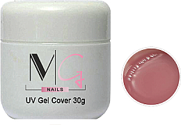 Гель камуфлирующий для наращивания - MG Nails UV Gel Cover — фото N2