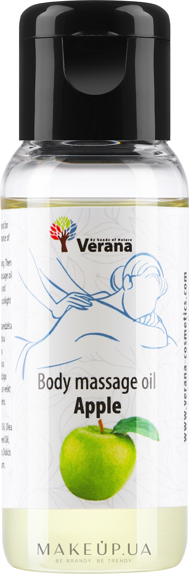 Массажное масло для тела «Apple» - Verana Body Massage Oil  — фото 30ml