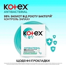 Ежедневные гигиенические прокладки "Экстра тонкие", 20шт - Kotex Antibac Extra Thin — фото N2