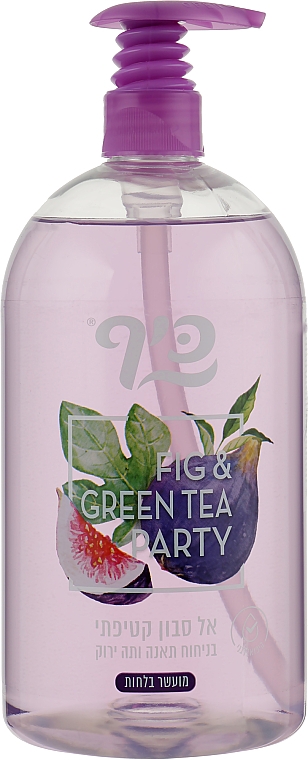 Жидкое мыло "Инжир и зеленый чай" - Keff Fig & Green Tea Party Soap — фото N1