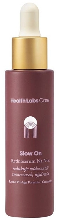 Ночная сыворотка для лица - HealthLabs Care Slow On — фото N1