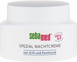 Ночной крем для лица - Sebameda Q10 Night Cream — фото N2