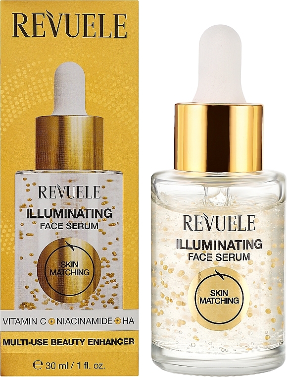 Сироватка для сяйва шкіри обличчя - Revuele Skin Matching Illuminating Face Serum — фото N2