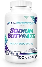 Харчова добавка "Бутират натрію", в капсулах - Allnutrition Sodium Butyrate 500mg — фото N1
