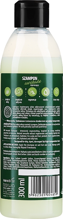Шампунь для волос "Авокадо" - Barwa Avocado Hair Shampoo — фото N2