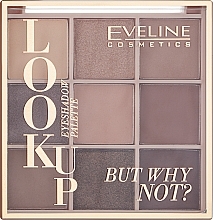 УЦЕНКА Палетка теней для век - Eveline Cosmetics Look Up Eyeshadow Palette * — фото N2