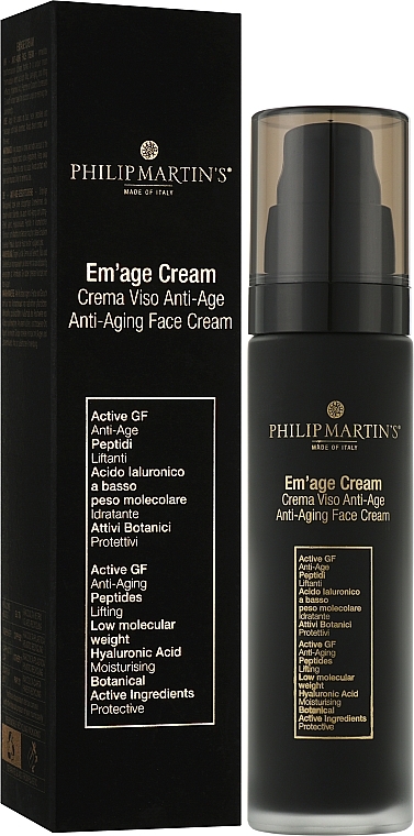 Крем для обличчя й зони декольте - Philip Martin's Em'age Anti-age Face Cream — фото N2