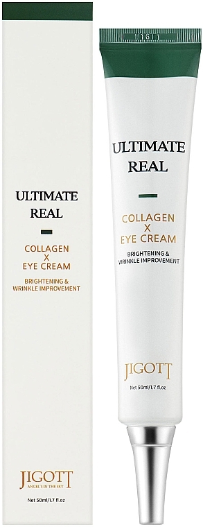 Крем для повік з колагеном - Jigott Ultimate Real Collagen Eye Cream — фото N2