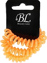 Набір резинок для волосся, 405004, помаранчеві - Beauty Line — фото N1