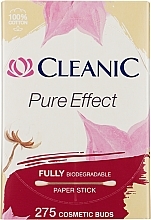 Ватные палочки "Чистый эффект", 275 шт. - Cleanic Pure Effect — фото N1