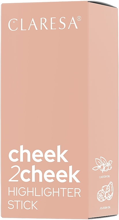 Кремовый хайлайтер в стике - Claresa Cheek2Сheek Highlighter Stick — фото N3