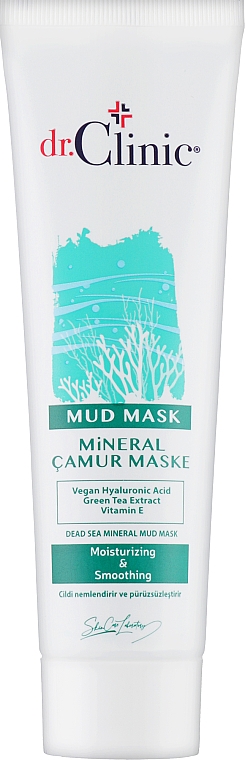 Грязьова маска для обличчя з мінералами Мертвого моря - Dr. Clinic Mud Mask — фото N1