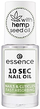 Парфумерія, косметика Олія для нігтів - Essence 10 Sec Nail Oil