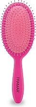 Распутывающая щетка для волос, розовая - Framar Detangle Brush Pinky Swear — фото N1