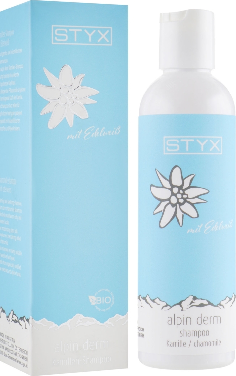 Шампунь для волос "На кобыльем молоке" с ромашкой - Styx Naturcosmetic Alpin Derm Chamomile Shampoo — фото N1