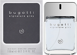 Bugatti Signature Grey - Туалетная вода — фото N2