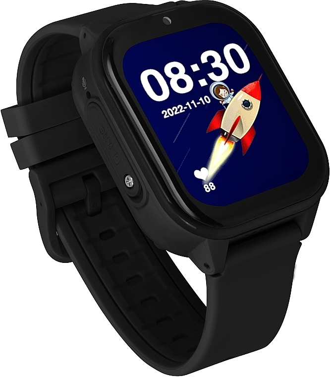 Смарт-часы для детей, черные - Garett Smartwatch Kids Sun Ultra 4G — фото N3