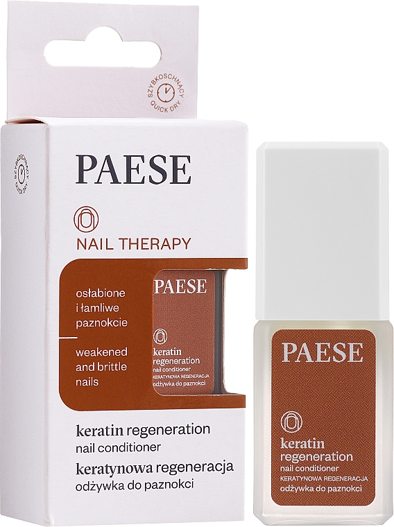 Кондиціонер для нігтів - Paese Nail Therapy Keratin Regeneration Nail Conditioner — фото N2