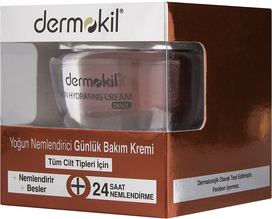 Интенсивный увлажняющий крем для ежедневного ухода - Dermokil Intensive Moisturizing Daily Care — фото N1