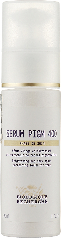 Освітлювальна сироватка, яка коригує пігментні плями - Biologique Recherche Serum PIGM 400 — фото N2