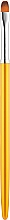 Духи, Парфюмерия, косметика Кисть скругленная для геля, жёлтая, 7 мм - Vizavi Professional