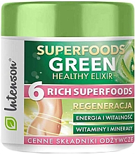 Парфумерія, косметика Стимулювальний коктейль - Intenson Superfoods Green Healthy Elixir