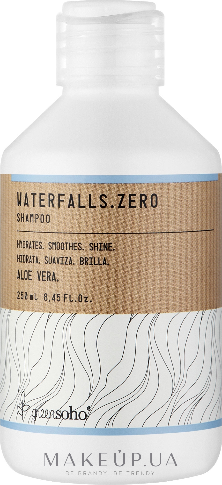 Увлажняющий шампунь для волос - GreenSoho Waterfalls.Zero Shampoo — фото 250ml