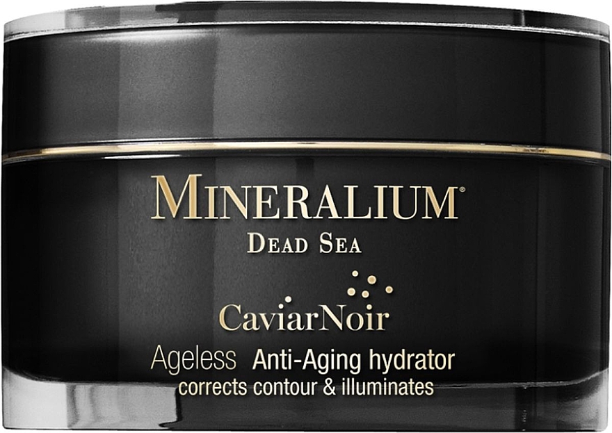 Зволожувальний крем з чорною ікрою - Mineralium Caviar Noir Anti-Aging Hydrator