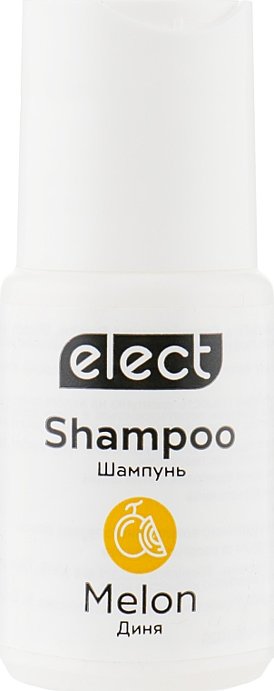 Шампунь для волосся "Диня" - Elect Shampoo Melon (міні) — фото N1