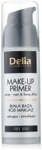 Парфумерія, косметика Розгладжувальна основа під макіяж - Delia Free Skin Make Up Primer